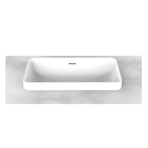 ADP Zeya Rectangular Basin White Gloss TOPSZEY5832WG