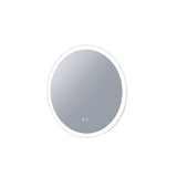 Remer Eclipse Mirror LED 800x800mm Matte White E80D-MW