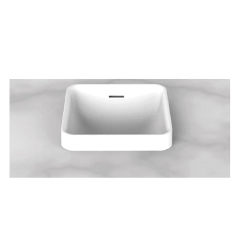 ADP Sava Square Basin White Gloss TOPSSAV3232WG