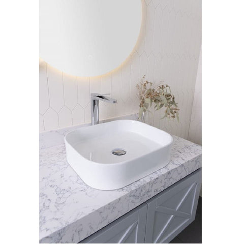 ADP Louie Above Counter Basin Gloss White TOPCLOU4537GW