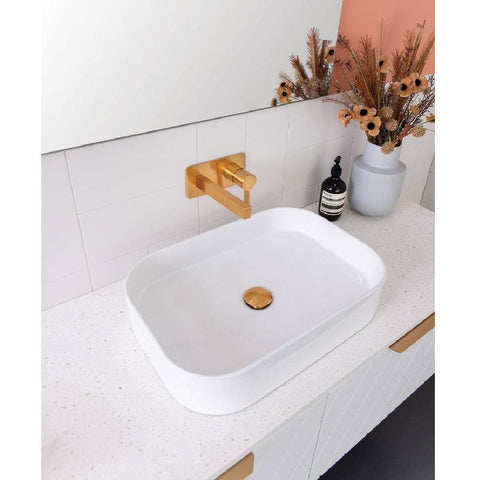 ADP Max Above Counter Basin Gloss White TOPCMAX5537GW