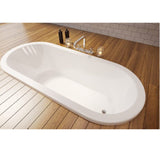 Decina Uno 1700mm Island Bath White UN1700W