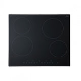 Euro Cooktop 600mm Ceran Touch Electric Black ECT600C4