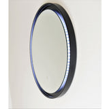 Remer Eclipse Flex Mirror LED 800x800mm Matte Black E80DD-MB