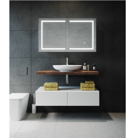 Remer Vera Mirror Cabinet LED 1200x700mm V120D