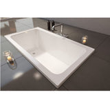 Decina Shenseki 1400mm Bath White SHEN1400W