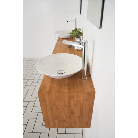 ADP Venus Ceramic Semi Inset Basin White TOPCVENWH