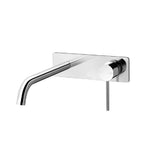 Phoenix Vivid Slimline Wall Basin Mixer Set 230mm Chrome VS7830-00