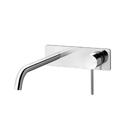 Phoenix Vivid Slimline Wall Basin Mixer Set 230mm Chrome VS7830-00