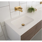 ADP Glory Under Counter/Inset Basin Matte White TOPTGLO5536-TS