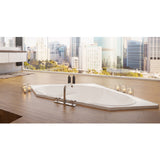 Decina Angelique 1465mm Corner Bath White AN1465W