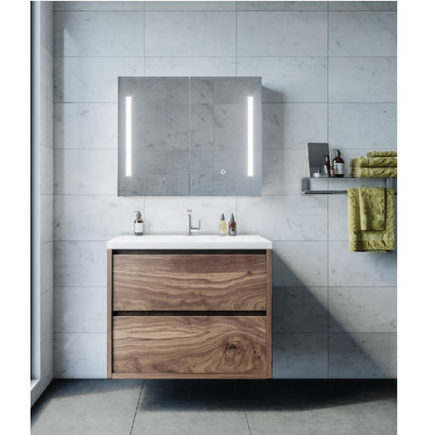 Remer Amber Mirror Cabinet LED 750x700mm A75D