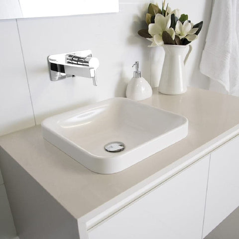 ADP Truth Semi Inset Basin Gloss White TOPTTRU3737-G