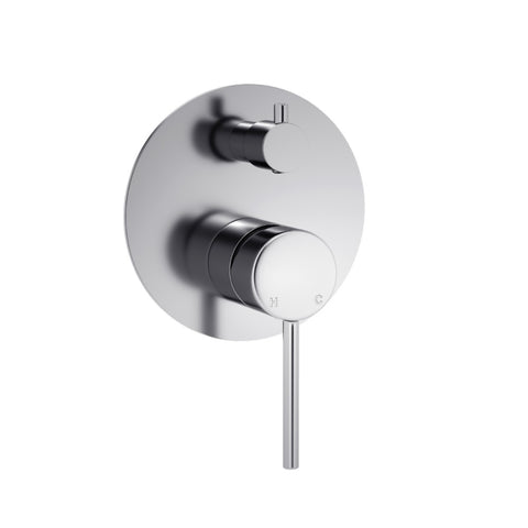 Eva Shower/ Bath Mixer Diverter Chrome