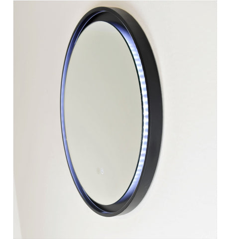 Remer Eclipse Flex Mirror LED 600x600mm Matte Black E60DD-MB