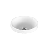 ADP Respect Semi Inset Basin Matte White TOPTRES400-TS