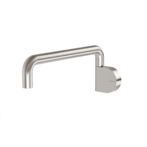 Phoenix Designer Swivel Bath Outlet 230mm Round Brushed Nickel (4358682411068)