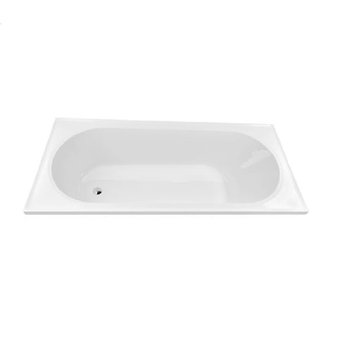 Decina Turin 1520mm Tile Bead Bath White (4358677397564)