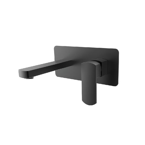 Fienza Koko Wall Mixer with Spout Matte Black (4358675202108)