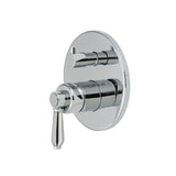 Fienza Eleanor Wall Shower Mixer Chrome with Chrome handle (4358687588412)