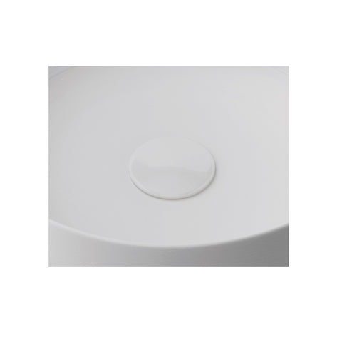 Timberline Allure Round Pop Up Waste Matte White (4358693158972)