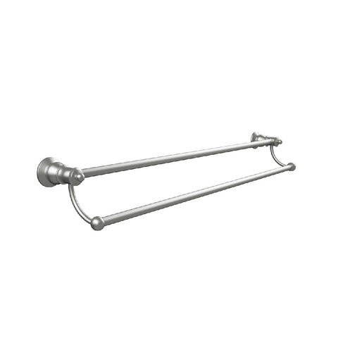 Fienza Lillian Double Towel Rail Brushed Nickel (4358690340924)