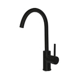 Fienza Hustle Gooseneck Sink Mixer Matte Black (4358675497020)