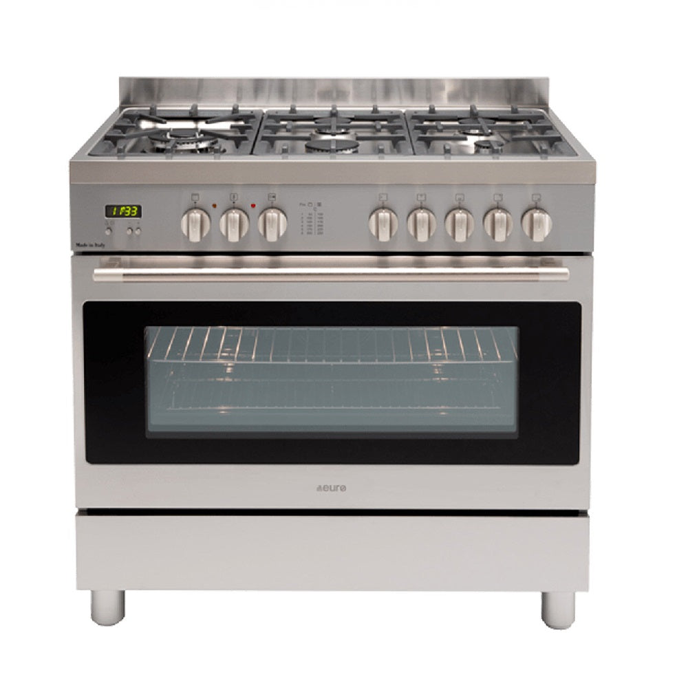 Euro Oven Freestanding 900mm Gas Stainless Steel- EFS900GX (4426596679740)