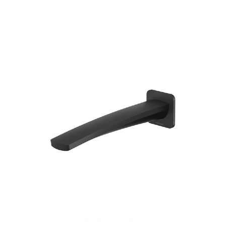 Phoenix Mekko Wall Basin Outlet 200mm Matte Black (4469841854524)
