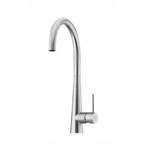 Oliveri Essente Gooseneck Sink Mixer Stainless Steel (4358686277692)