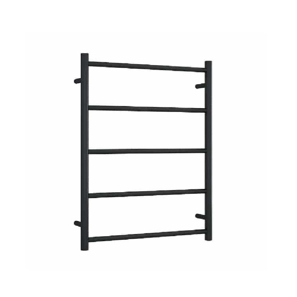 Thermogroup Non Heated Towel Rail Round 630mm W x 800mm H- Matte Black (4358679789628)