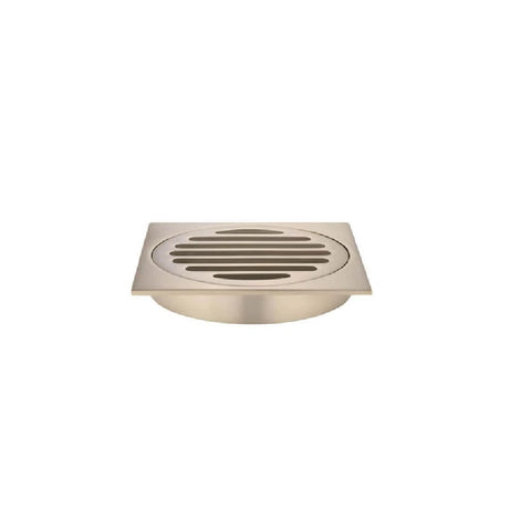 Meir Floor Grate 100mm MP06-100-CH Champagne (4466423693372)
