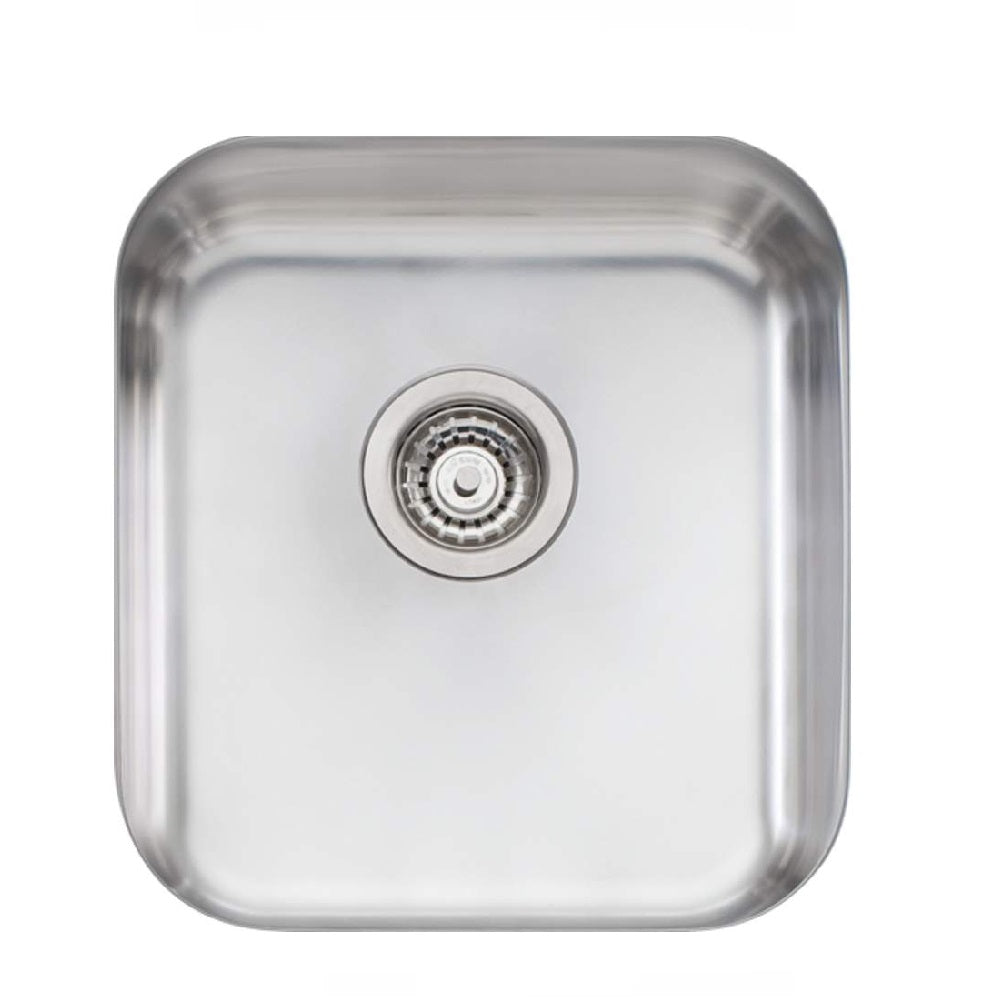 Oliveri Nu Petite Sink 410 x 450 Single Bowl Undermount Stainess Steel (4358684803132)
