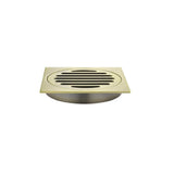 Meir Floor Grate 100mm MP06-100-BB Tiger Bronze (4466420547644)