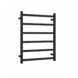 Thermogroup Heated Towel Rail Square 600mm W x 800mm H- Matte Black (4358680051772)