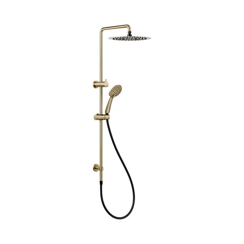 Vito Bertoni Lynx Matt Brass Eds Round Shower Rain Round 300mm + HS375Mb 98882 (4439450648636)
