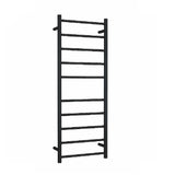Thermogroup Heated Towel Rail Round 450mm W x 1200mm H- Matte Black (4358679986236)