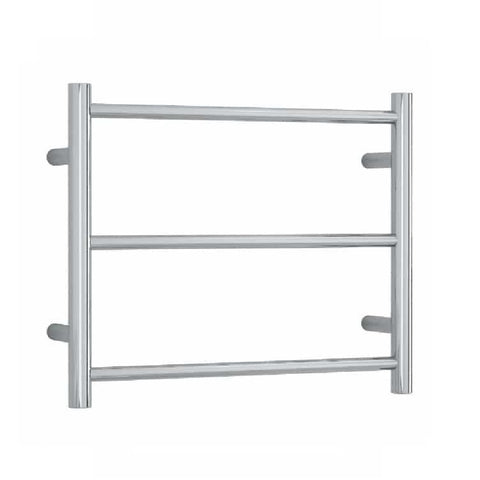 Thermogroup Heated Towel Rail Budget Round 550mm W x 450mm H - Chrome (4358680379452)