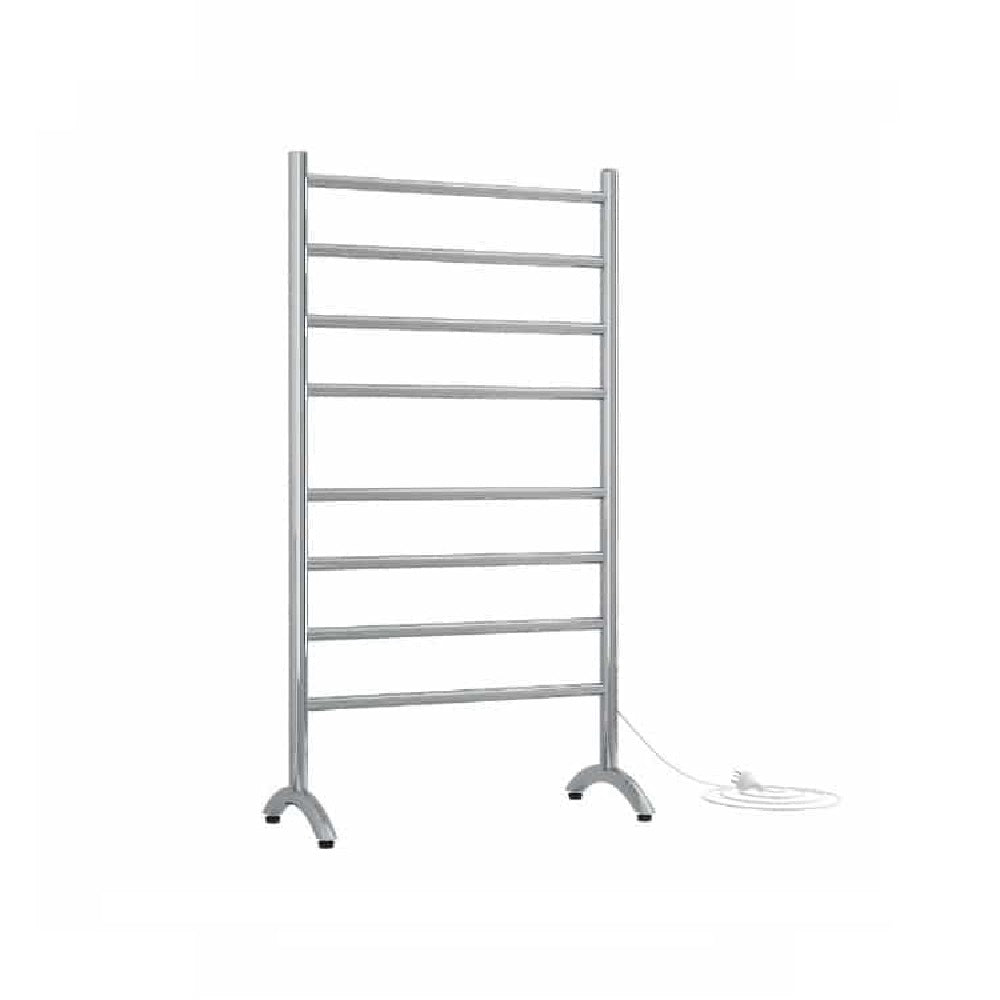 Thermogroup Heated Towel Rail Freestanding Round 600mm W x 1080mm H - Chrome (4358680674364)