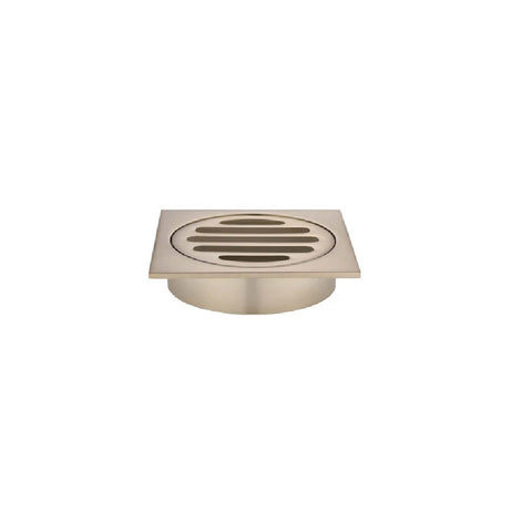 Meir Floor Grate 80mm MP06-80-CH Champagne (4466423726140)