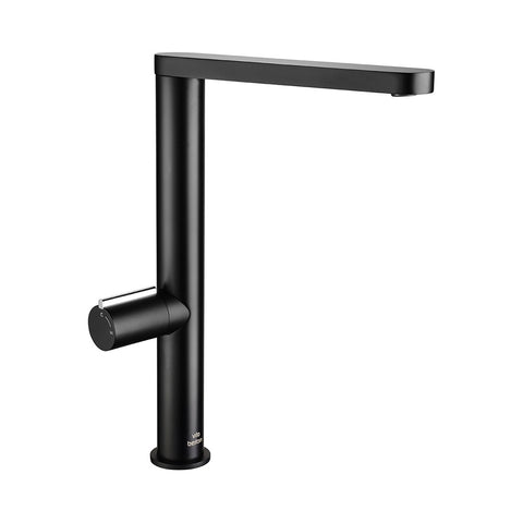 Vito Bertoni Sol Black & Chrome Sink Mixer 44492 (4439452024892)