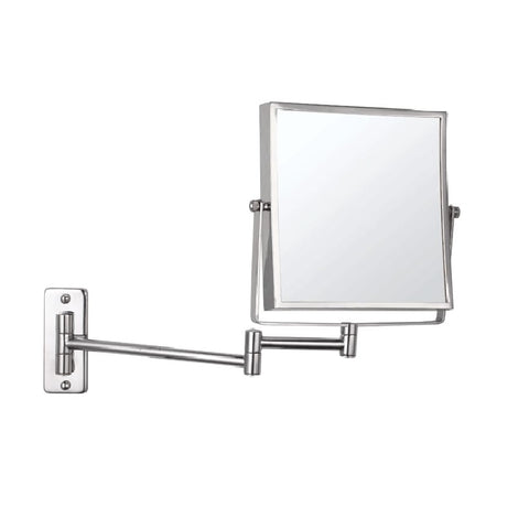 Thermogroup Ablaze Magnifying Mirror Non Lit Wall Mount 1x- 5x Chrome (4358679035964)