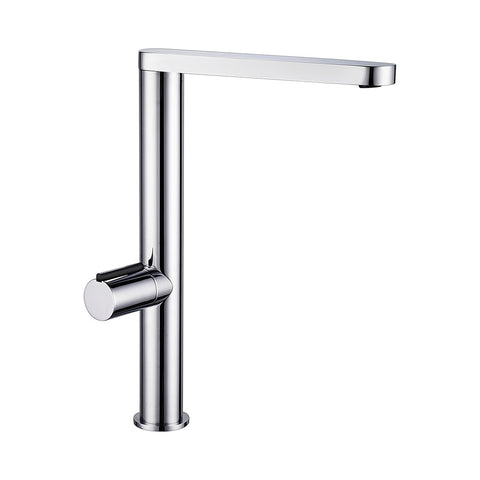 Vito Bertoni Sol Brushed Nickel & Black Sink Mixer 44494 (4439452418108)