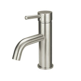 Meir Basin Mixer Round Curved - PVD Brushed Nickel MB03-PVDBN (4476080750652)