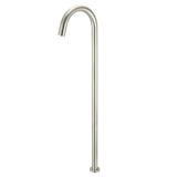 Meir Bath Spout Round Freestanding - PVD Brushed Nickel MB06-PVDBN (4476081176636)