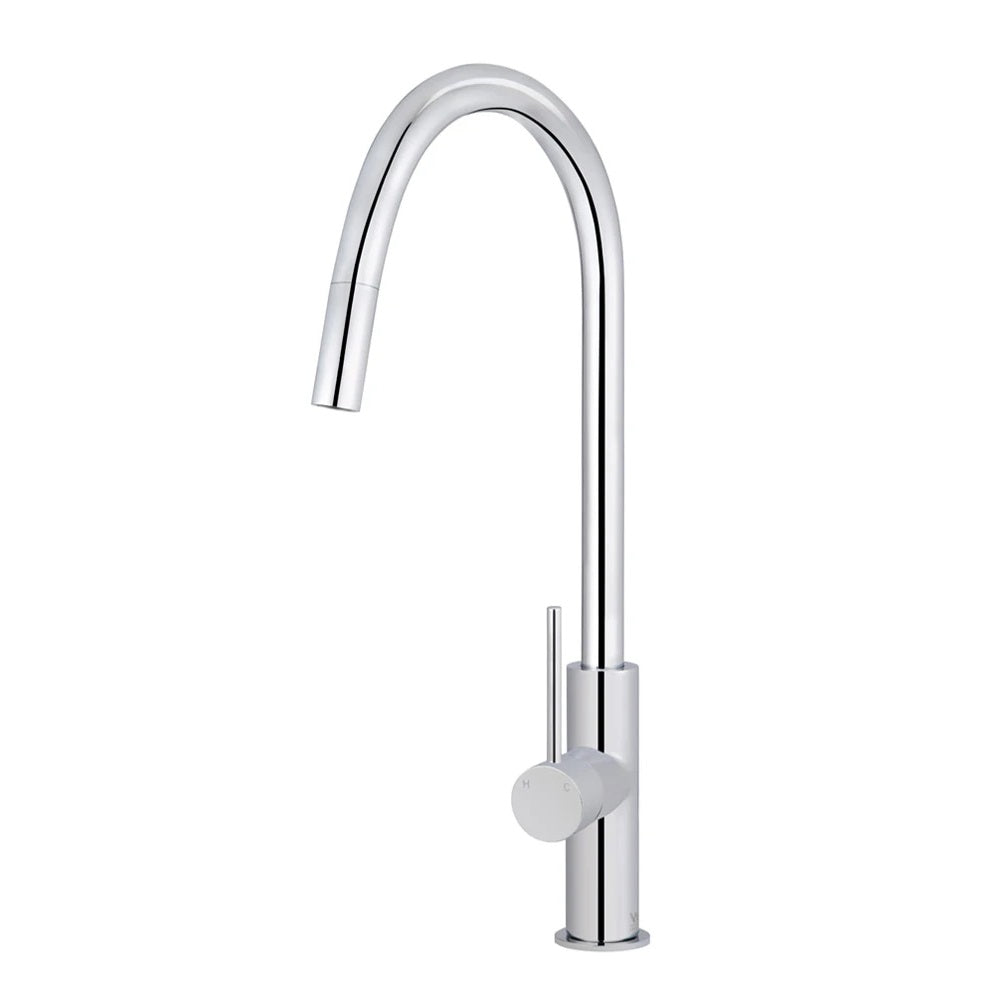 Meir Kitchen Mixer Piccola Pull Out Tap - Polished Chrome MK17-C (4476082880572)