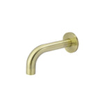 Meir Spout 130mm Round Curved - Tiger Bronze Gold MS05-130-BB (4476085698620)