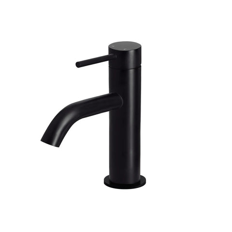 Meir Basin Mixer Piccola Tap - Matte Black MB03XS (4476080914492)