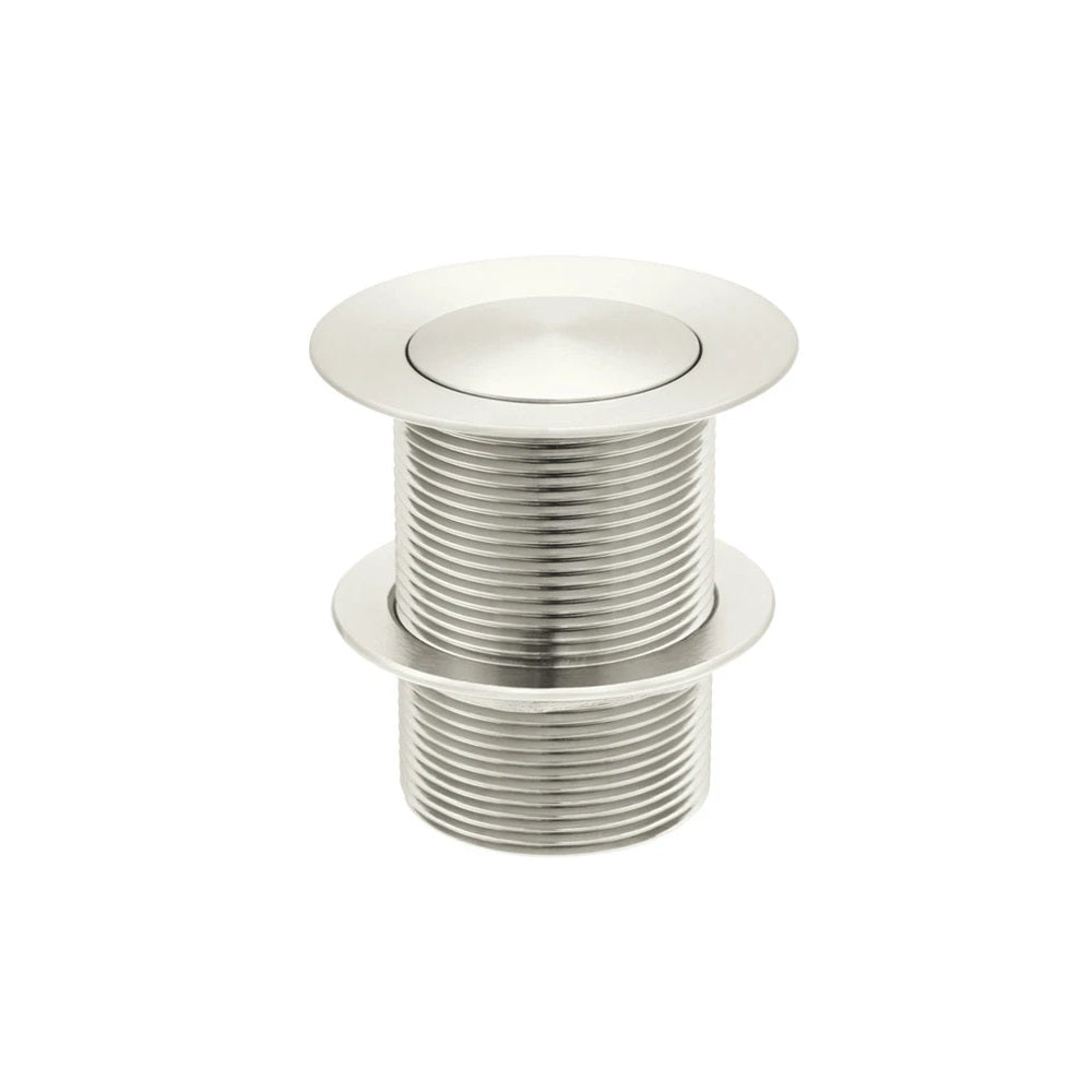 Meir Pop Up Waste 40mm Bath - No Overflow / Unslotted - PVD Brushed Nickel MP04-B40-PVDBN (4476083142716)