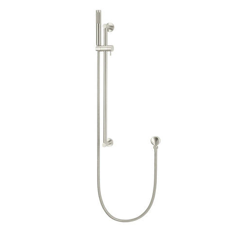 Meir Hand Shower on Rail Column Round - PVD Brushed Nickel MZ0402-R-PVDBN (4476084977724)